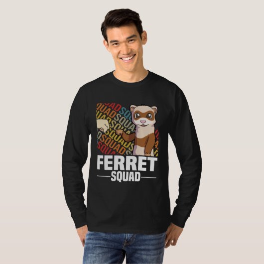Ferret   t-shirt (Voorkant volledig)