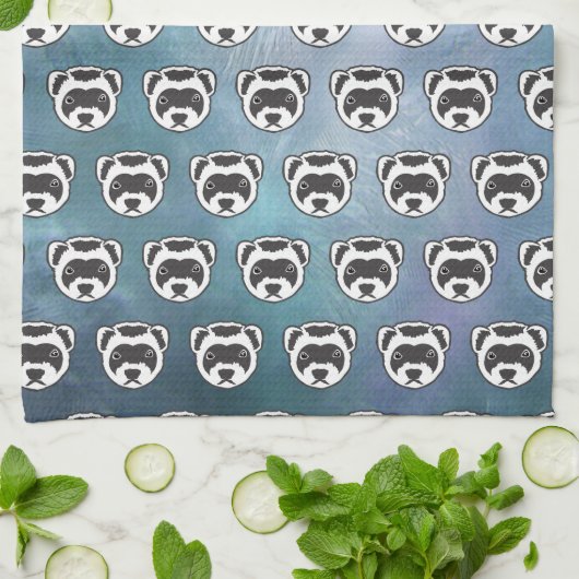 Ferret Theedoek (Gevouwen)