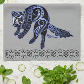 Ferret Trybe: Oorlogsdans! Theedoek (Gevouwen)