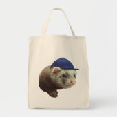 Ferret Wearing Pet Canvas tas (Voorkant)