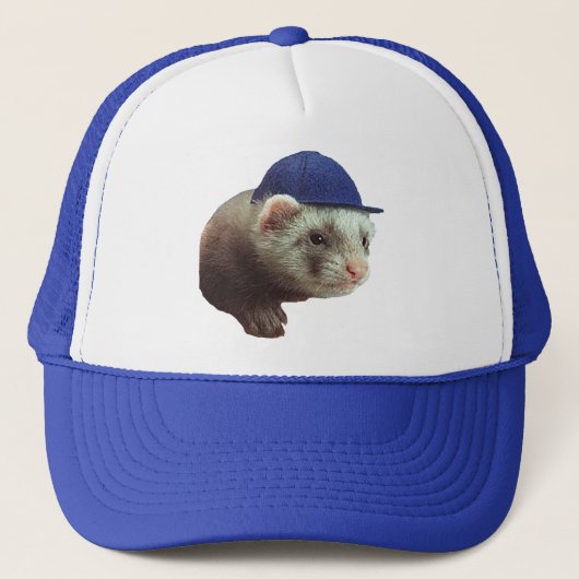 Ferret Wearing Pet op Pet (Voorkant)