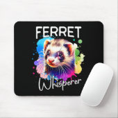 Ferret Whisperer Comfort Colors Adult Heavyweight  Muismat (Met muis)