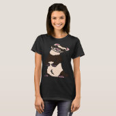 Ferret Whisperer European Polecat Wildlife Animal  T-shirt (Voorkant volledig)