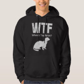 Ferret Wtf Wheres the Ferret Hoodie (Voorkant)