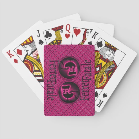 FerretFatale Kaos Pokerkaarten (Achterkant)