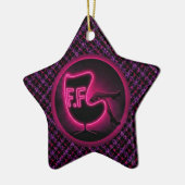 FerretFatale Keramisch Ornament (Links)