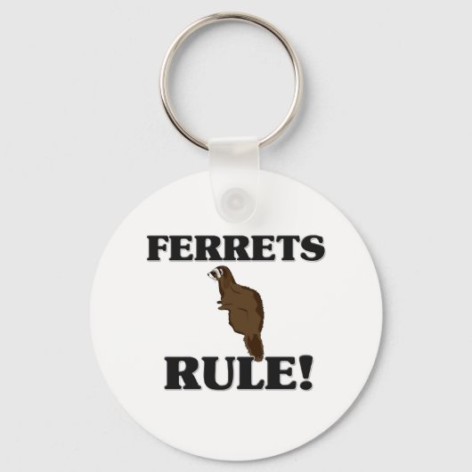 FERRETS Rule! Sleutelhanger (Voorkant)
