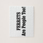 FERRETS zijn ook mensen! Legpuzzel (Verticaal)