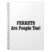 FERRETS zijn ook mensen! Notitieboek (Voorkant)