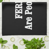 FERRETS zijn ook mensen! Theedoek (Gevouwen)