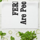 FERRETS zijn ook mensen! Theedoek (Gevouwen)