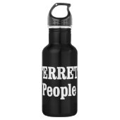 FERRETS zijn ook mensen! Waterfles (Voorkant)
