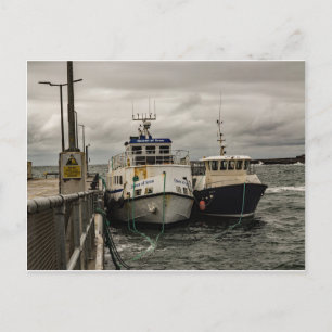 "Ferries at Doolin Pier"-briefkaarten Briefkaart