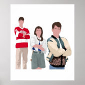 Ferris Bueller Art Poster (Voorkant)