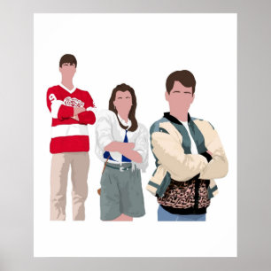 Ferris Bueller Art Poster