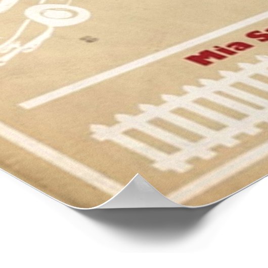 Ferris Bueller Poster (Hoek)