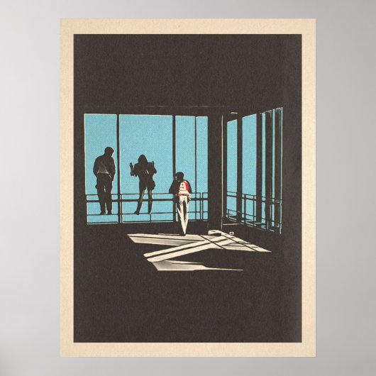 Ferris Bueller Sears Tower Poster (Voorkant)