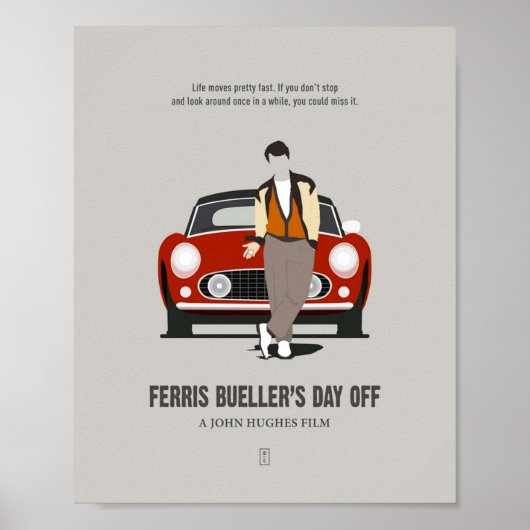Ferris Buellers Day Off Poster (Voorkant)