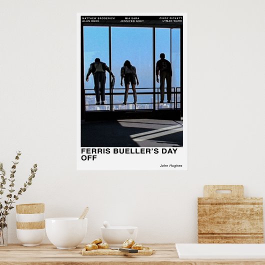 Ferris Buellers Day Off Poster (Keuken)