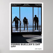 Ferris Buellers Day Off Poster (Voorkant)