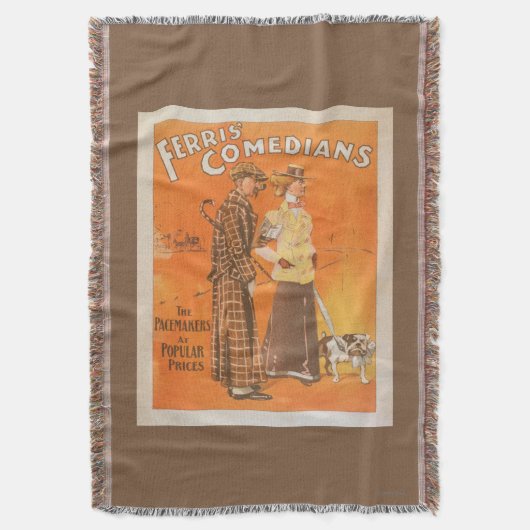 Ferris Comedians "Pacemakers at Popular Price" Deken (Voorkant Verticaal)