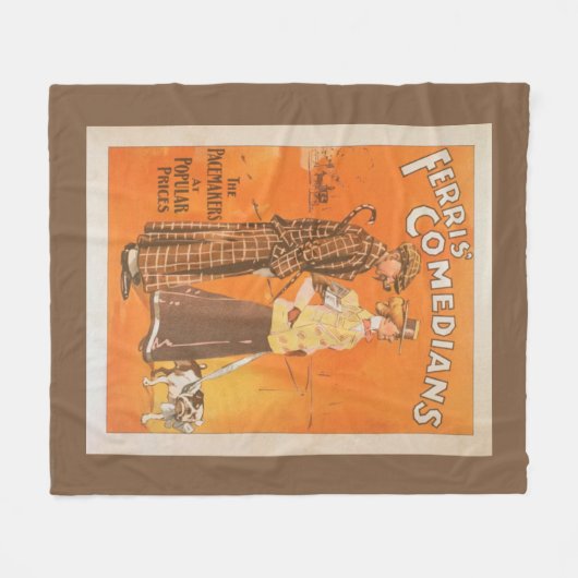 Ferris Comedians "Pacemakers at Popular Price" Fleece Deken (Voorkant (Horizontaal))