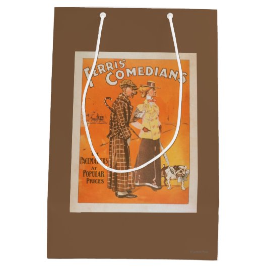 Ferris Comedians "Pacemakers at Popular Price" Medium Cadeauzakje (Achterkant)