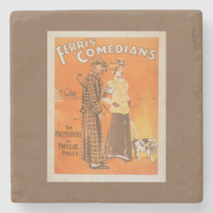 Ferris Comedians "Pacemakers at Popular Price" Stenen Onderzetter