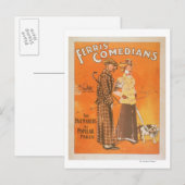 Ferris Comedians "Pacemakers at Popular Prices" Briefkaart (Voorkant / Achterkant)