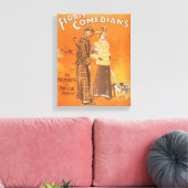 Ferris Comedians "Pacemakers at Popular Prices" Canvas Afdruk (Insitu (Woonkamer))