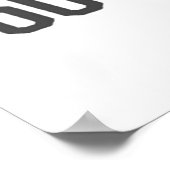 Ferris Quote Life beweegt snel  als u don39; Poster (Hoek)