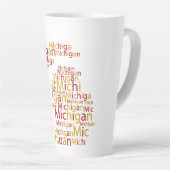 Ferris State University Michigan Latte Mok (Rechterhoek)