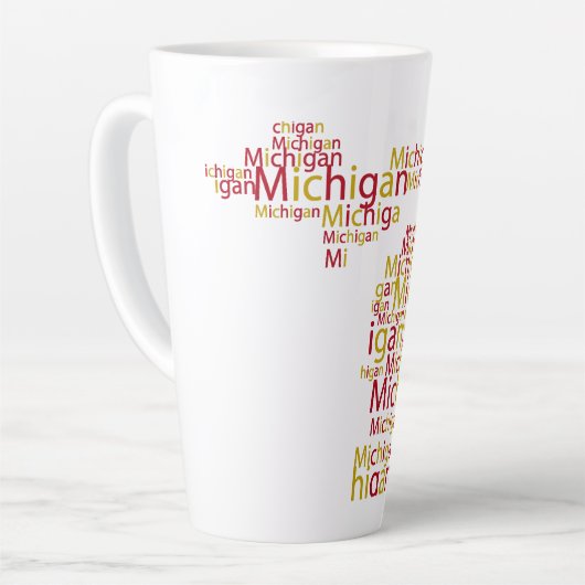 Ferris State University Michigan Latte Mok (Linkerhoek)