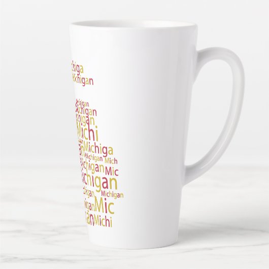 Ferris State University Michigan Latte Mok (Rechts)