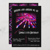 Ferris Wheel Amusement Park Kaart (Voorkant / Achterkant)