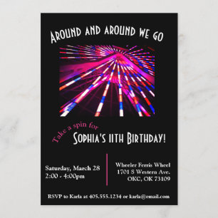 Ferris Wheel Amusement Park Kaart