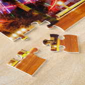 Ferris wheel and lighthouse legpuzzel (Zijkant)