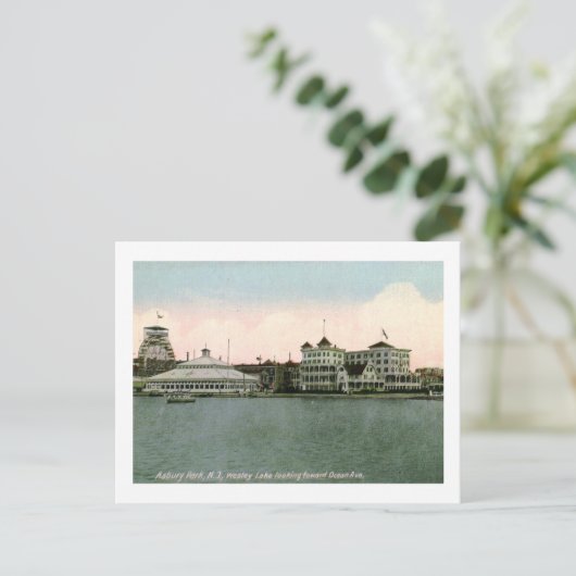 Ferris Wheel, Asbury Park, New Jersey  Briefkaart (Staand voorkant)