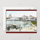 Ferris Wheel, Asbury Park, NJ  Briefkaart (Voorkant / Achterkant)