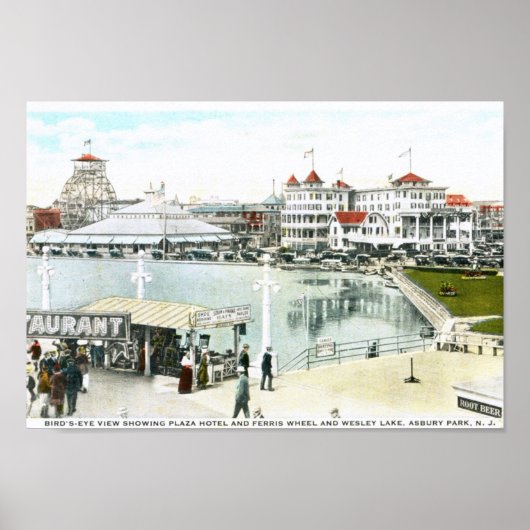 Ferris Wheel, Asbury Park, NJ Poster (Voorkant)