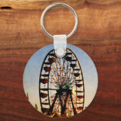 Ferris Wheel bij nacht Sleutelhanger (Voorkant)
