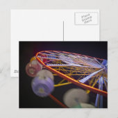 Ferris Wheel Briefkaart (Voorkant / Achterkant)