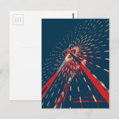 Ferris Wheel Briefkaart (Voorkant / Achterkant)