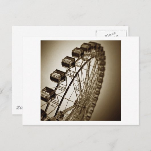  Ferris Wheel Briefkaart (Voorkant / Achterkant)