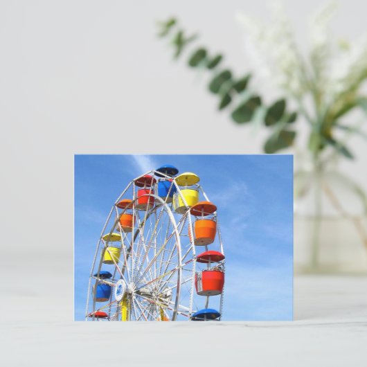 Ferris Wheel Briefkaart (Staand voorkant)