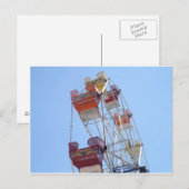 Ferris Wheel Briefkaart (Voorkant / Achterkant)