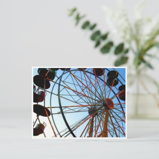 Ferris Wheel Briefkaart (Staand voorkant)