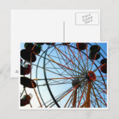 Ferris Wheel Briefkaart (Voorkant / Achterkant)