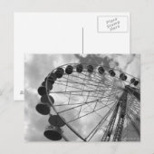 Ferris Wheel Briefkaart (Voorkant / Achterkant)