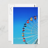 Ferris Wheel Briefkaart (Voorkant / Achterkant)